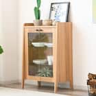 コンパクトキャビネット ガラス扉タイプ (幅59cm NA) 1枚目画像