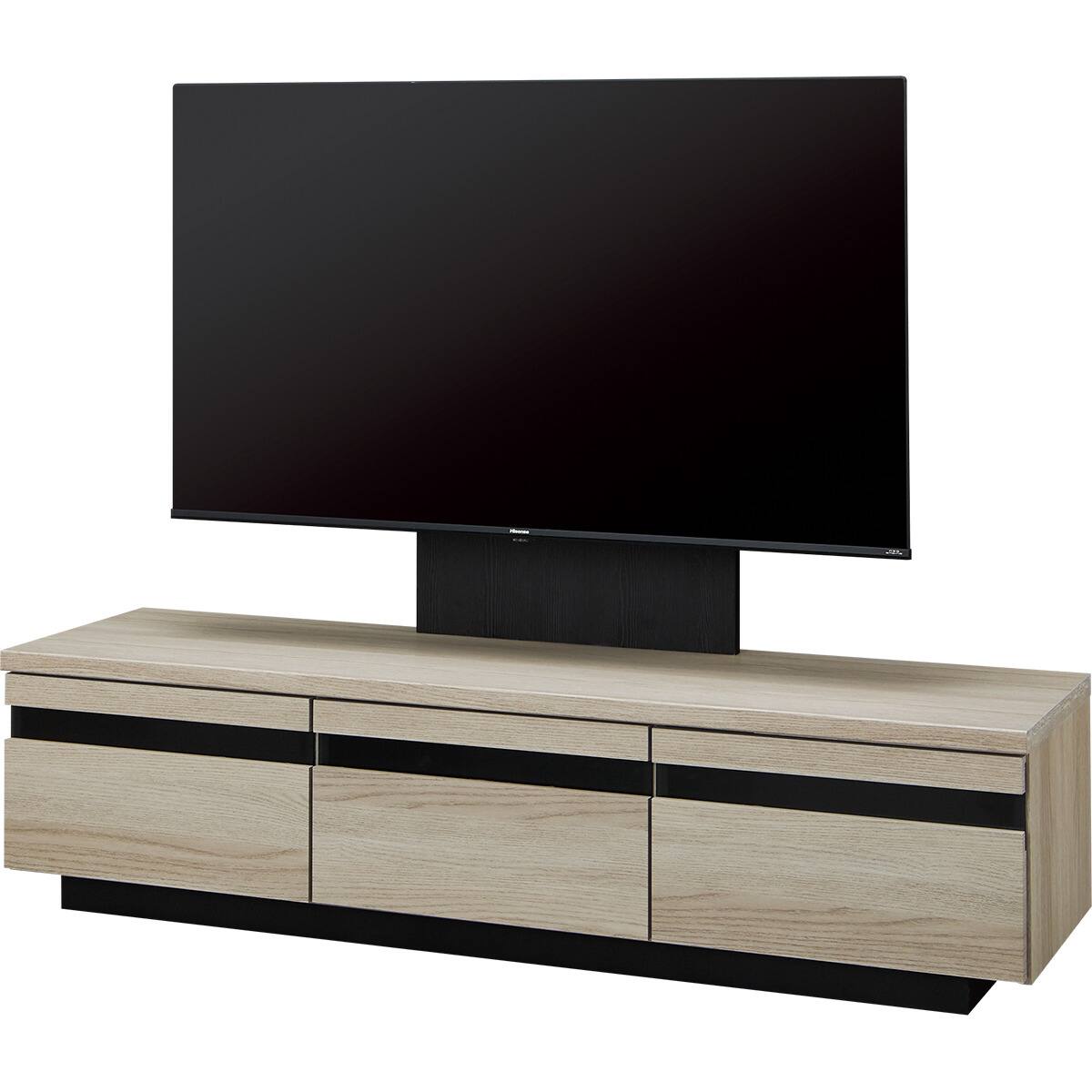 テレビボード + TV固定ボードセット (LI03 150 LGY/MX50N BK) | ニトリ