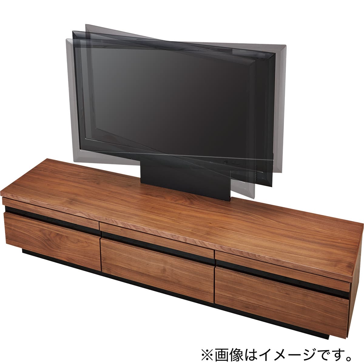 テレビボード + TV固定ボードセット (LI03 180 LGY/MX50N BK) | ニトリ