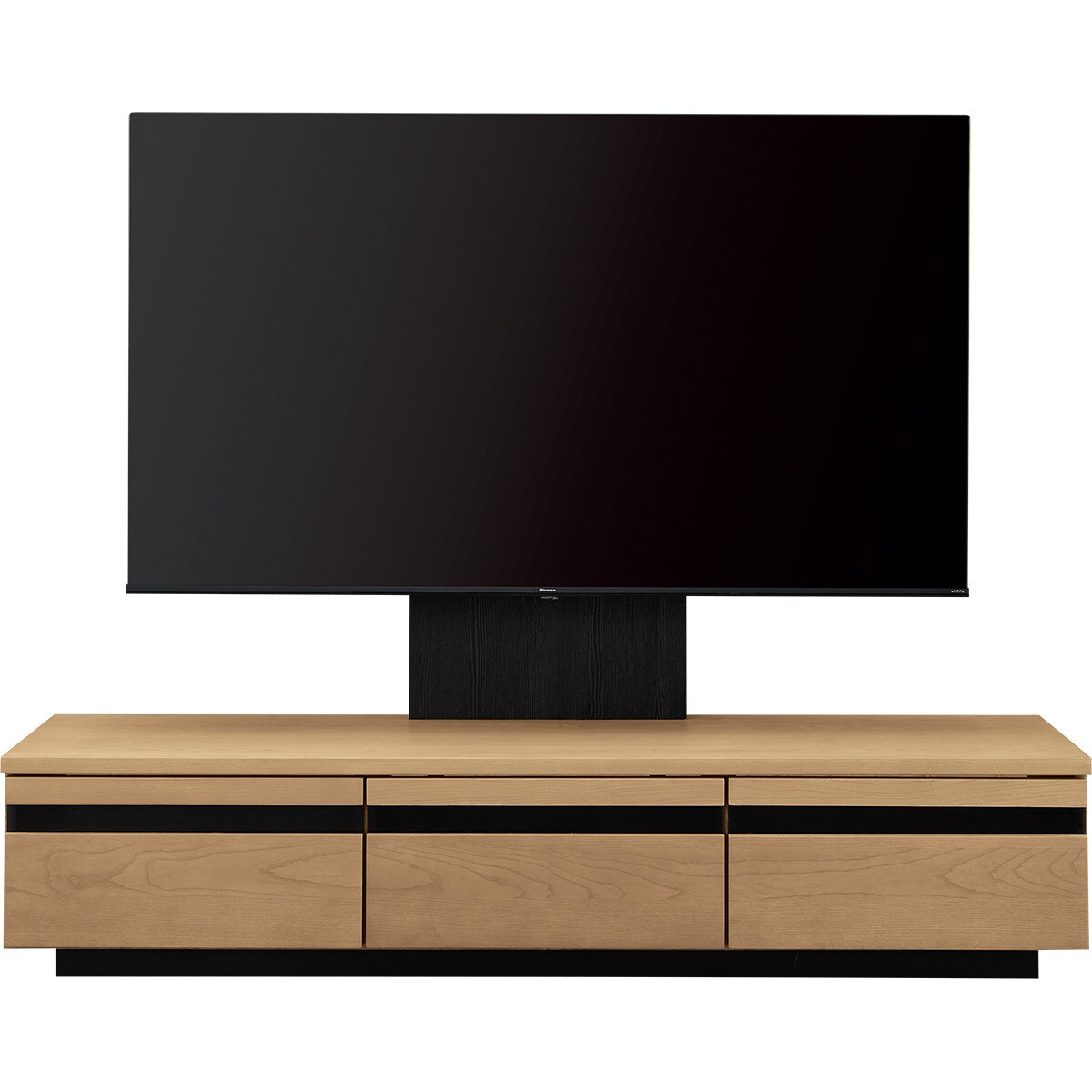 固定テレビボード　ニトリ テレビボード + TV固定ボードセット (LI03 180 LBR/MX50N BK) | ニトリ