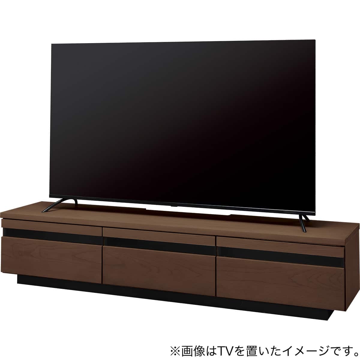 テレビボード + TV固定ボードセット (LI03 180 MBR/MX50N BK) | ニトリ