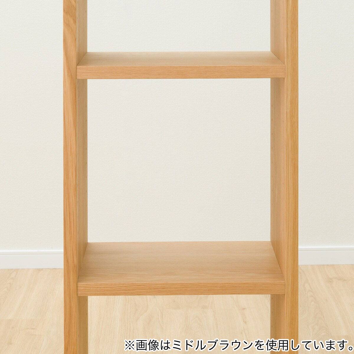 壁面ユニット オープンシェルフ(コネクト2 基本セット 幅43 3段 GW