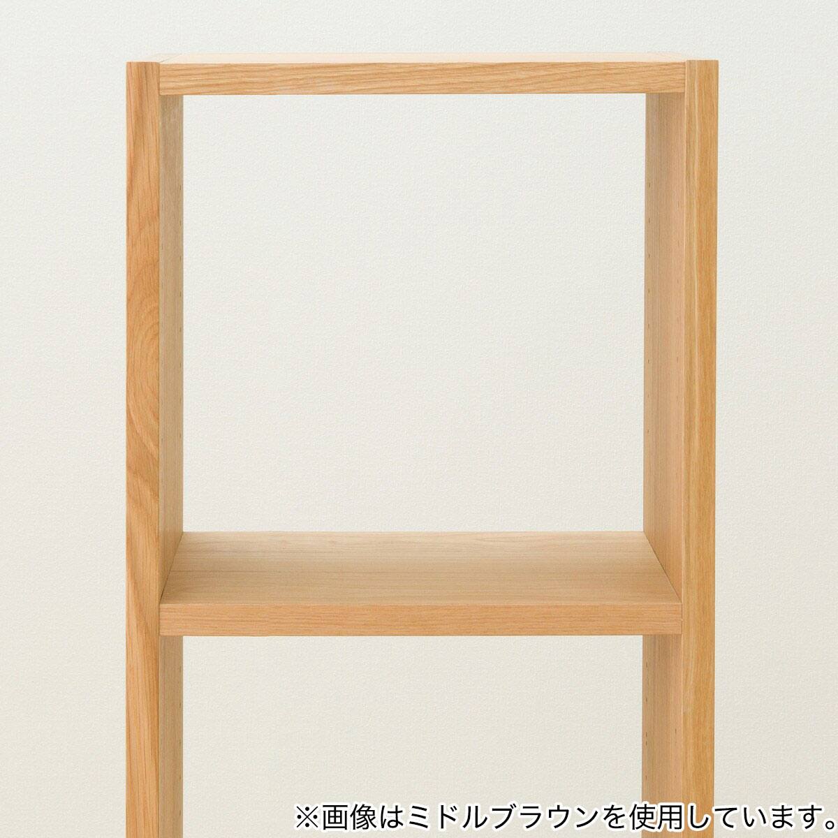 壁面ユニット オープンシェルフ(コネクト2 基本セット 幅43 3段 GW