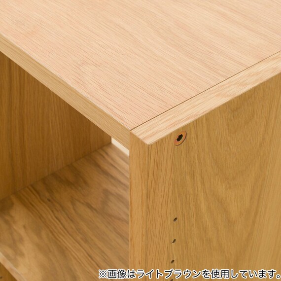 壁面ユニット オープンシェルフ(コネクト2 基本セット 幅43 2段 GW) 3枚目画像