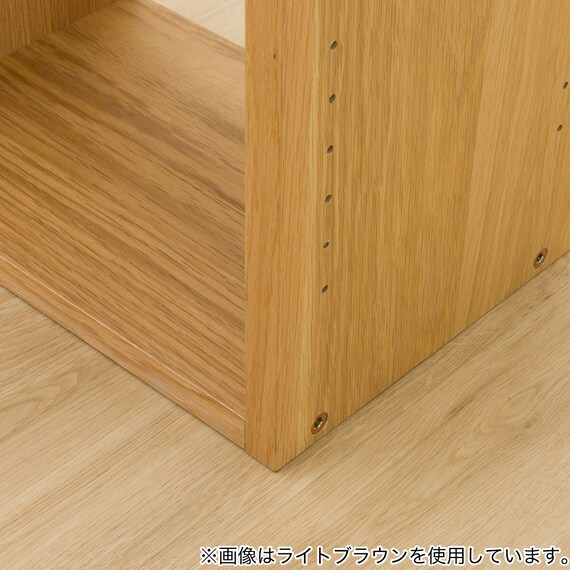 壁面ユニット オープンシェルフ(コネクト2 基本セット 幅43 2段 GW) 4枚目画像