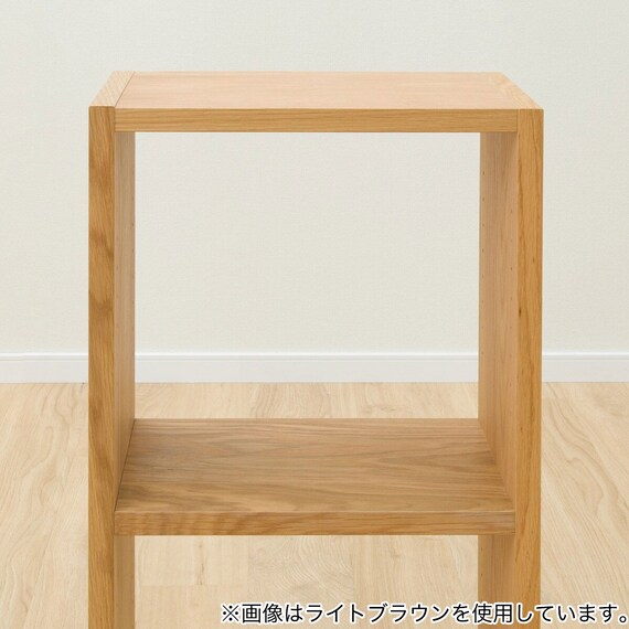 壁面ユニット オープンシェルフ(コネクト2 基本セット 幅43 2段 GW) 7枚目画像