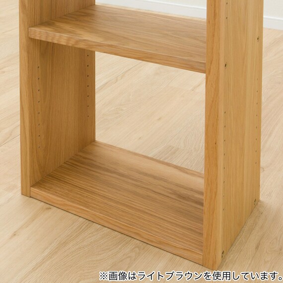 壁面ユニット オープンシェルフ(コネクト2 基本セット 幅43 2段 GW) 8枚目画像