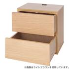 壁面ユニット(コネクト2 追加パーツ 引出し2段BOX GW) 2枚目画像