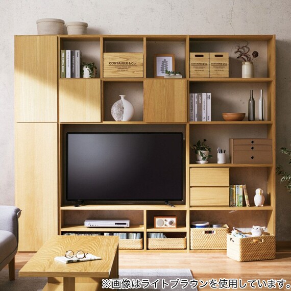 壁面ユニット(コネクト2 追加パーツ 引出し2段BOX GW) 6枚目画像