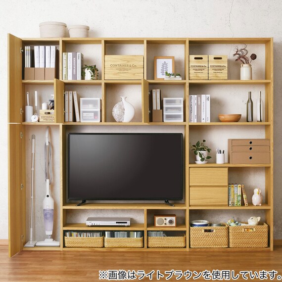 壁面ユニット(コネクト2 追加パーツ 引出し2段BOX GW) 7枚目画像