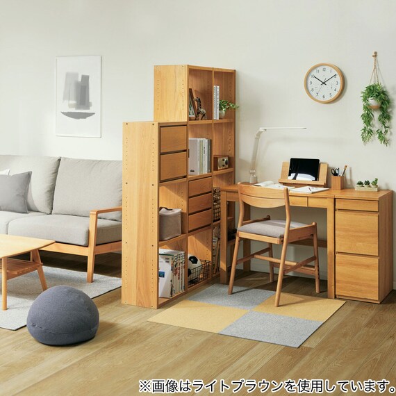 壁面ユニット(コネクト2 追加パーツ 引出し2段BOX GW) 9枚目画像