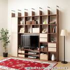 壁面ユニット テレビボード(コネクト2 120-3段 GW) 3枚目画像