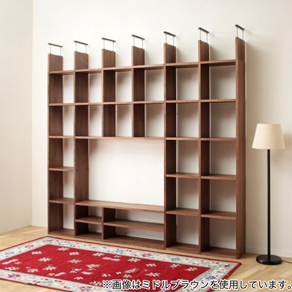 壁面ユニット テレビボード(コネクト2 120-3段 GW) 4枚目画像