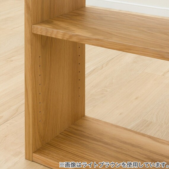 壁面ユニット オープンシェルフ(コネクト2 基本セット 幅84.5 2段 GW) 7枚目画像