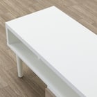 伸長式テレビ台(ローボード GA101N EX79 GY/WH) 15枚目画像