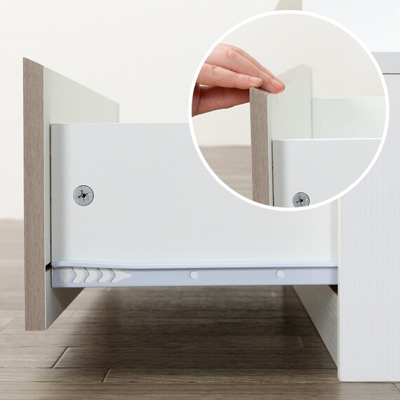 伸長式テレビ台(ローボード GA101N EX79 GY/WH) 17枚目画像