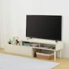 伸長式テレビ台(ローボード GA101N EX100 WW/WW) 1枚目画像