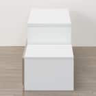 伸長式テレビ台(ローボード GA101N EX100 GY/WH) 4枚目画像