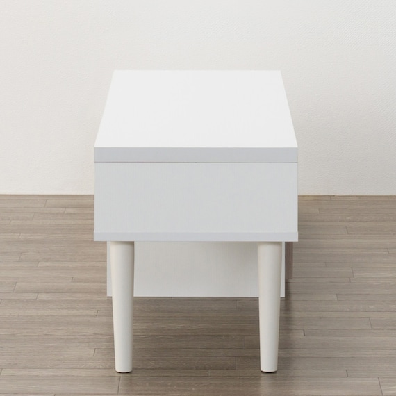 伸長式テレビ台(ローボード GA101N EX100 GY/WH) 5枚目画像