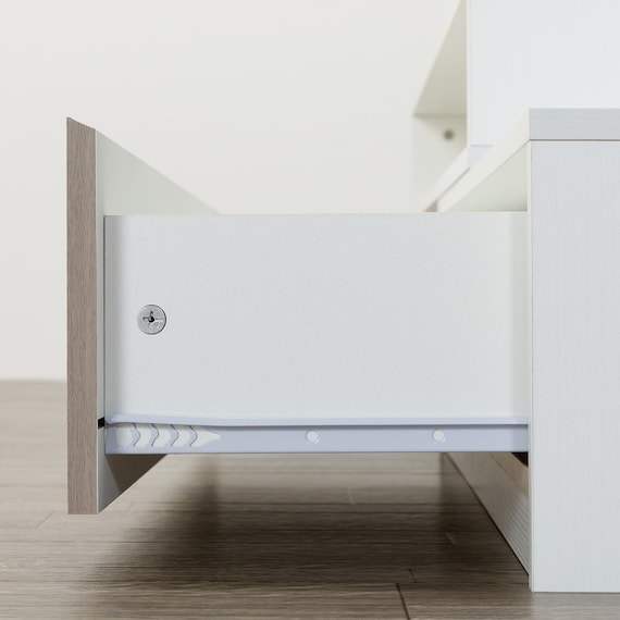 伸長式テレビ台(ローボード GA101N EX100 GY/WH) 6枚目画像