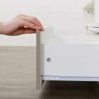 伸長式テレビ台(ローボード GA101N EX100 GY/WH) 7枚目画像