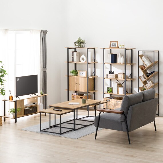 ローボード(KP503 120 LBR/BK) 17枚目画像