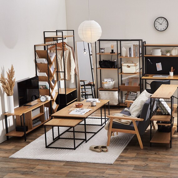 ローボード(KP503 120 LBR/BK) 20枚目画像