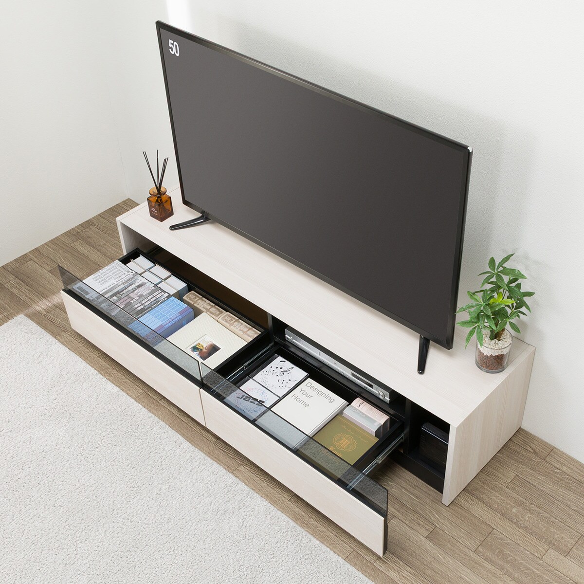 テレビボード(セーラル4 145 WH) | ニトリネット【公式】 家具