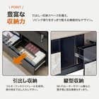 テレビボード(セーラル4 172 WH) 3枚目画像