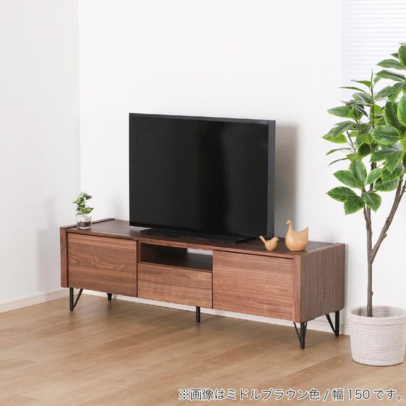 ローボード(WO SPEC2 幅150cm LBR)【島忠ホームズ商品】 13枚目画像