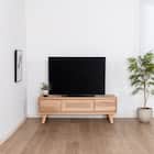 ローボード(SMクロスタイム 幅120cm OAK)【島忠ホームズ商品】 1枚目画像