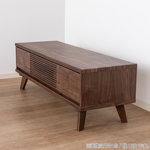 ローボード(SMクロスタイム 幅120cm OAK)【島忠ホームズ商品】 3枚目画像