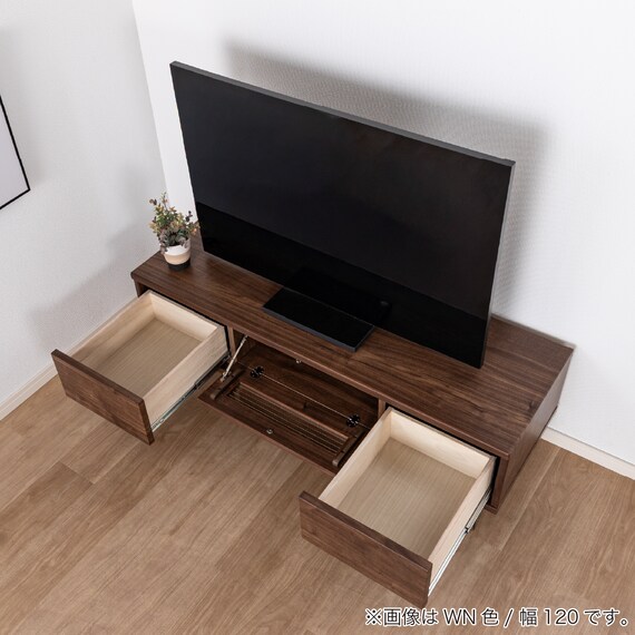 ローボード(SMクロスタイム 幅120cm OAK)【島忠ホームズ商品】 8枚目画像