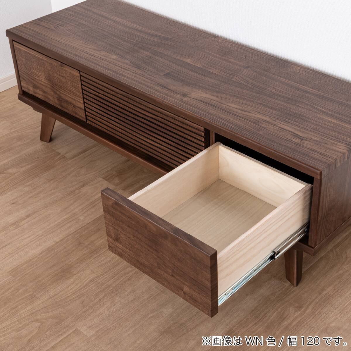 ローボード(SMクロスタイム 幅120cm OAK)【島忠ホームズ商品