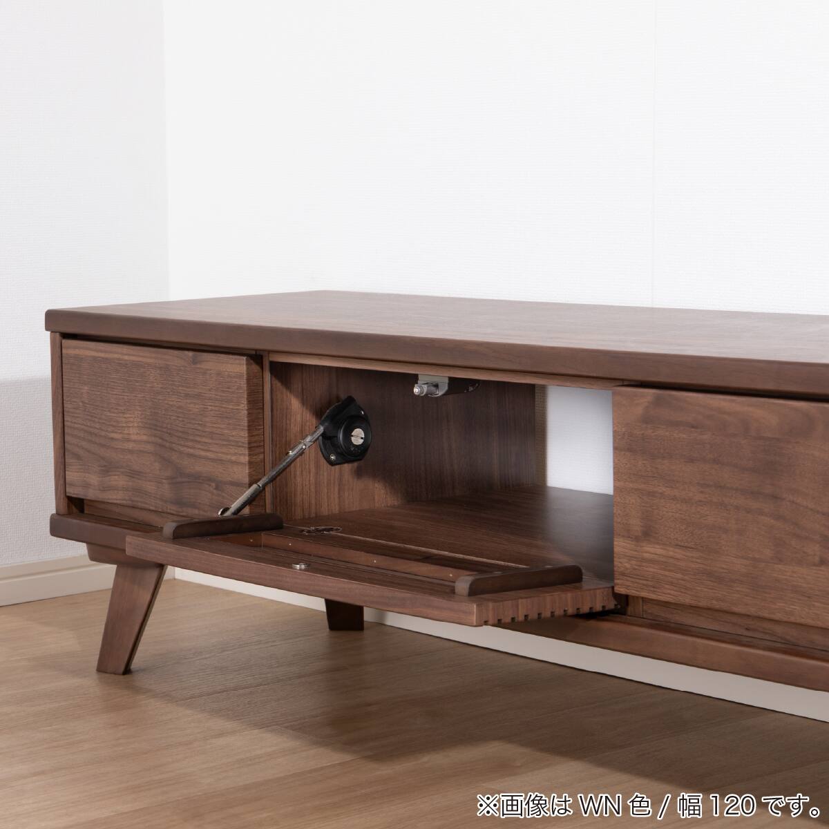 ローボード(SMクロスタイム 幅120cm OAK)【島忠ホームズ商品