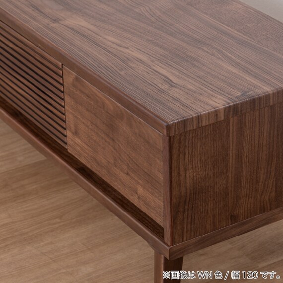 ローボード(SMクロスタイム 幅120cm WN)【島忠ホームズ商品】 4枚目画像