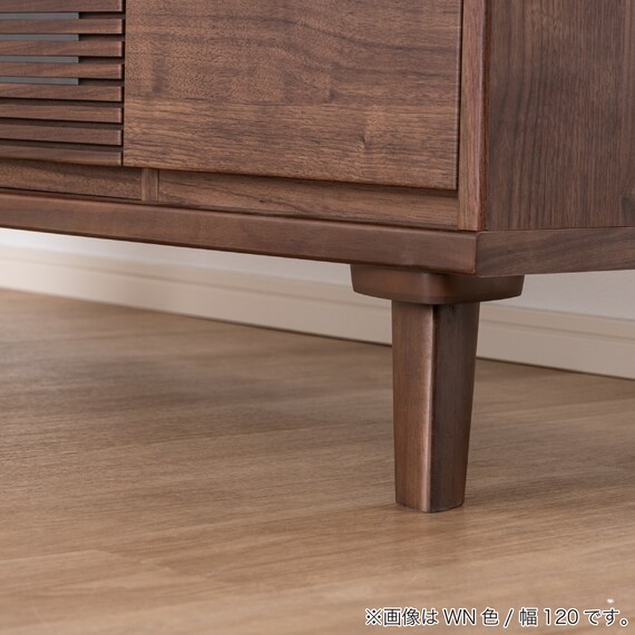 ローボード(SMクロスタイム 幅120cm WN)【島忠ホームズ商品】 5枚目画像