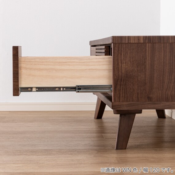 ローボード(SMクロスタイム 幅120cm WN)【島忠ホームズ商品】 10枚目画像