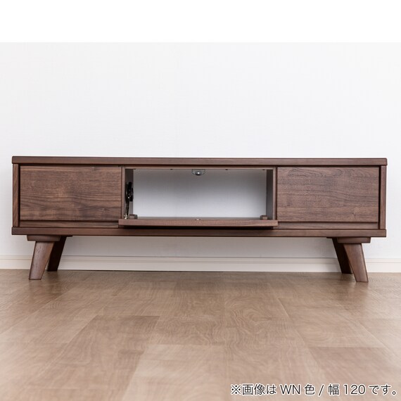 ローボード(SMクロスタイム 幅120cm WN)【島忠ホームズ商品】 17枚目画像