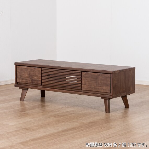 ローボード(SMクロスタイム 幅120cm WN)【島忠ホームズ商品】 18枚目画像