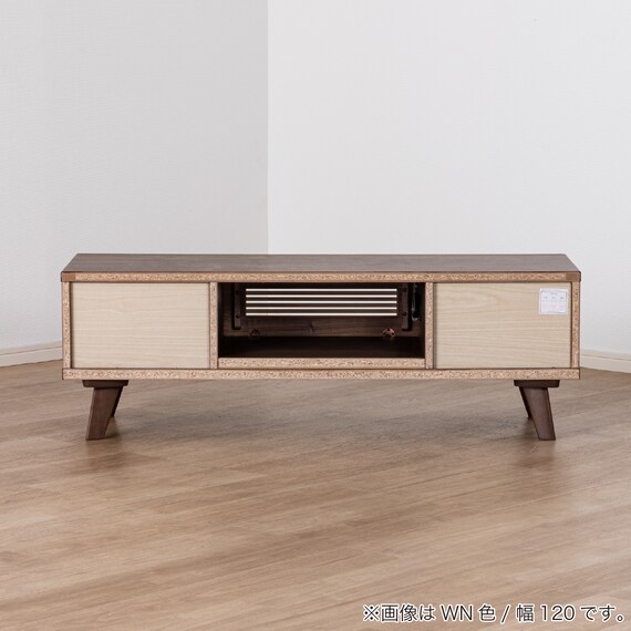 ローボード(SMクロスタイム 幅120cm WN)【島忠ホームズ商品】 21枚目画像