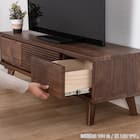 ローボード(SMクロスタイム 幅140cm OAK)【島忠ホームズ商品】 12枚目画像