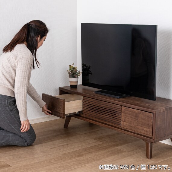 ローボード(SMクロスタイム 幅140cm OAK)【島忠ホームズ商品】 13枚目画像