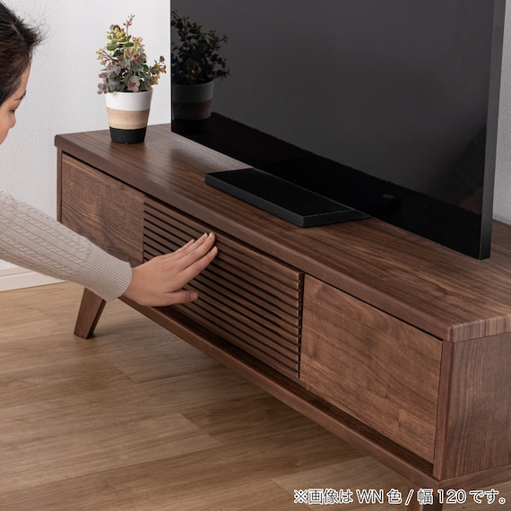 ローボード(SMクロスタイム 幅140cm OAK)【島忠ホームズ商品】 14枚目画像