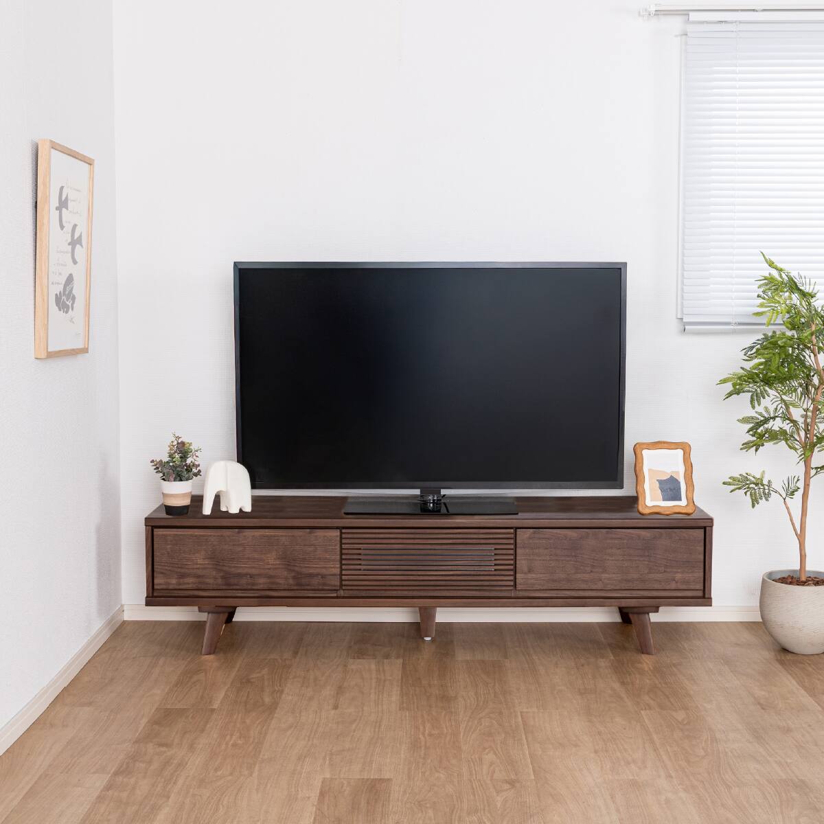 ローボード(SMクロスタイム 幅160cm OAK)【島忠ホームズ商品