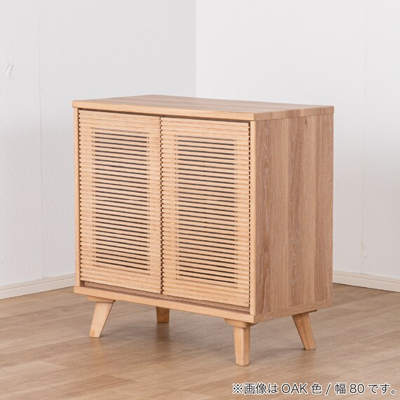 サイドボード(SMクロスタイム 幅80cm WN)【島忠ホームズ商品】 10枚目画像