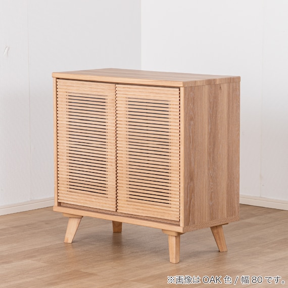 サイドボード(SMクロスタイム 幅80cm WN)【島忠ホームズ商品】 10枚目画像