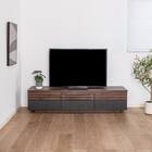 ローボード(SMストーネ 幅150cm MBR)【島忠ホームズ商品】 1枚目画像