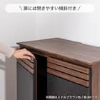 サイドボード(SMストーネ 幅80cm MBR)【島忠ホームズ商品】 3枚目画像