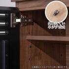 サイドボード(SMストーネ 幅80cm MBR)【島忠ホームズ商品】 5枚目画像